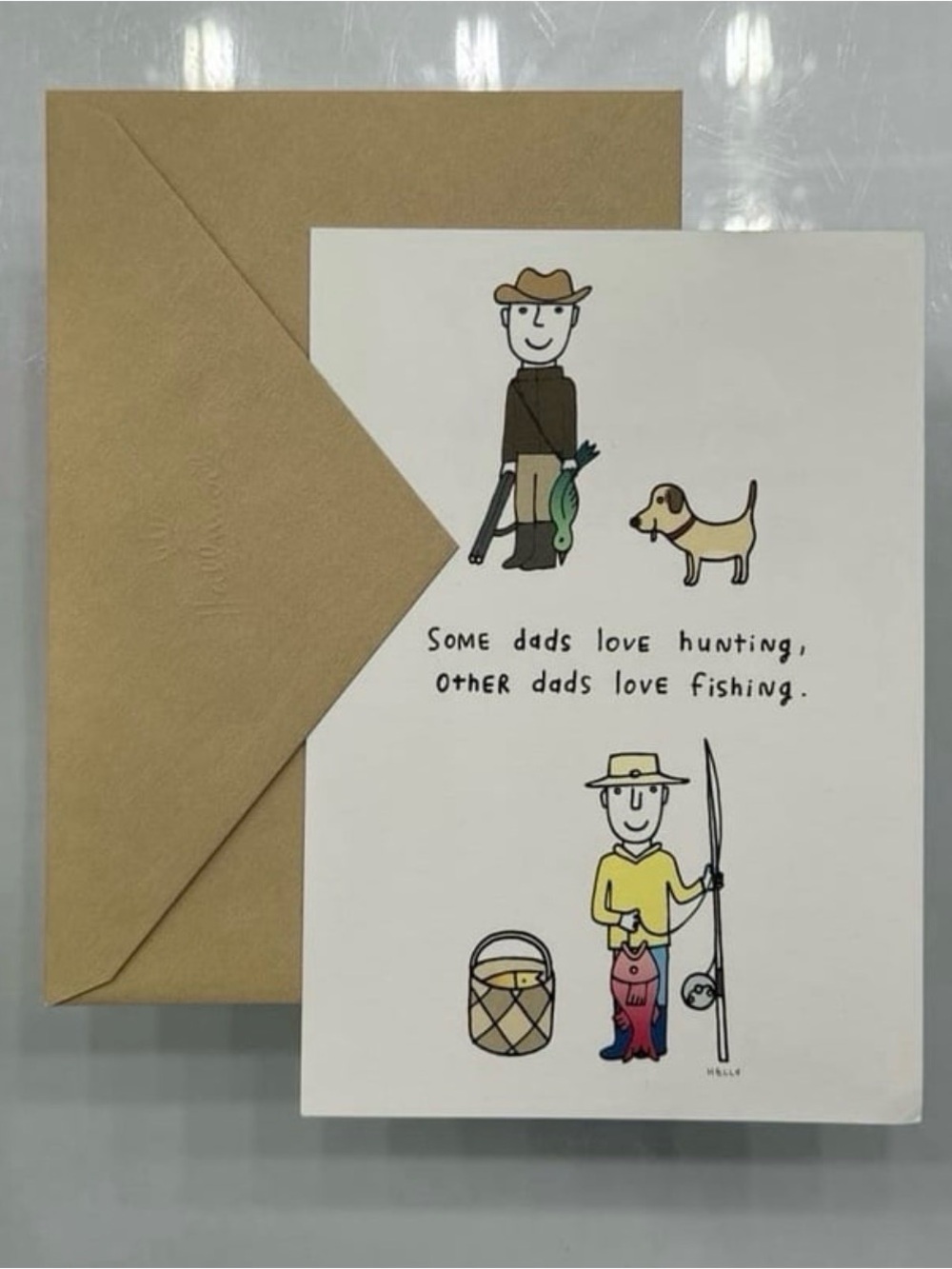 Dads Happy Birthday Card (Ready To Ship)